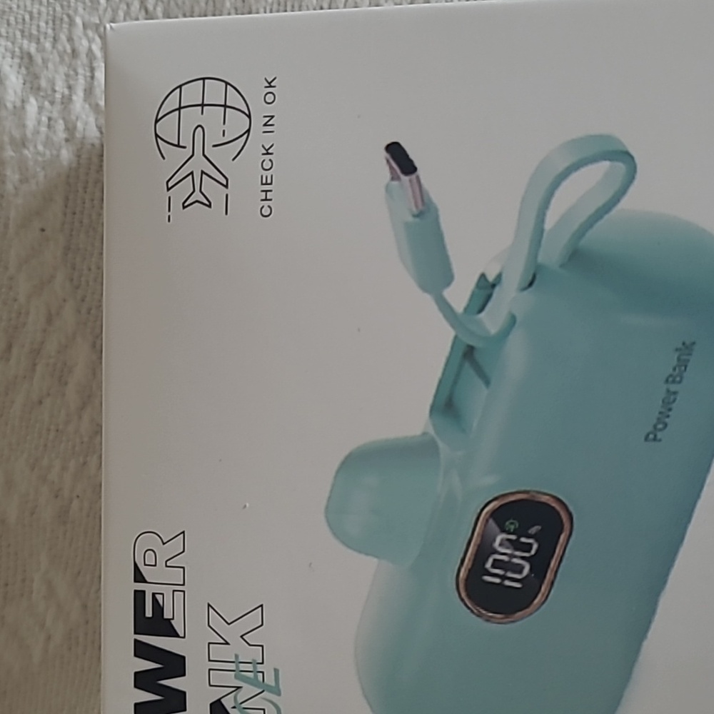 Portable Power Bank - Blue - Picture 4 of 4